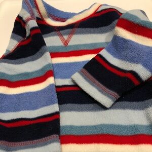 Ll bean fleece pullover ❤️💙6-12 mos